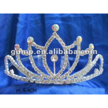 Tiara da coroa do casamento nupcial (gwst12-228)
